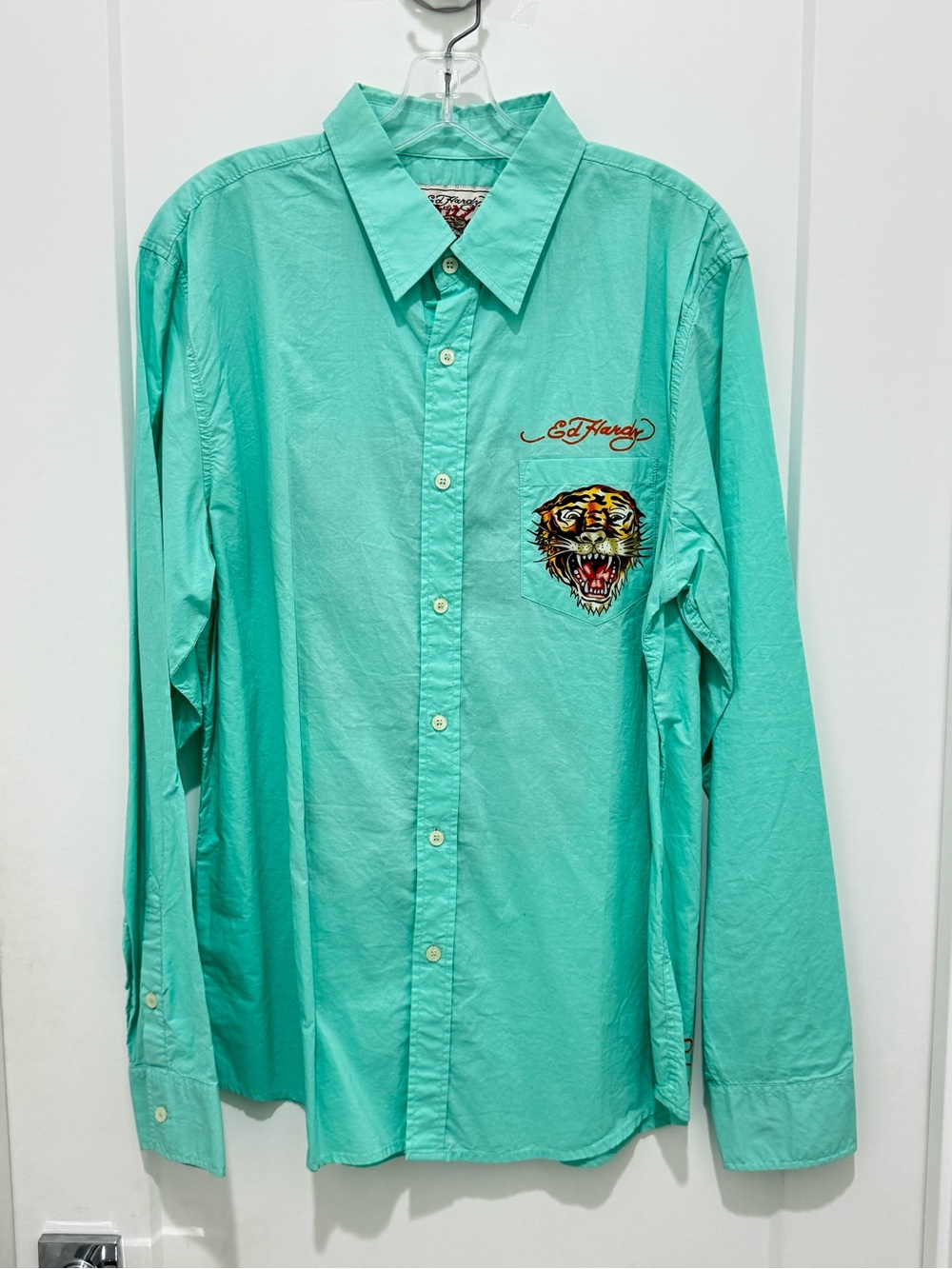 Ed Hardy by Christian Audigier button-up shirt